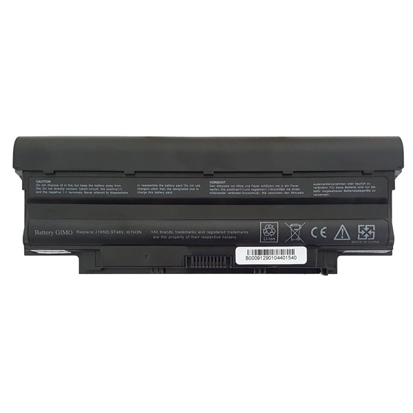 باتری لپ تاپ 9 سلولی جیمو مدل N5110 مناسب برای لپ تاپ دل Inspiron باتری لپ تاپ 9 سلولی جیمو مدل N5110 مناسب برای لپ تاپ دل Inspiron