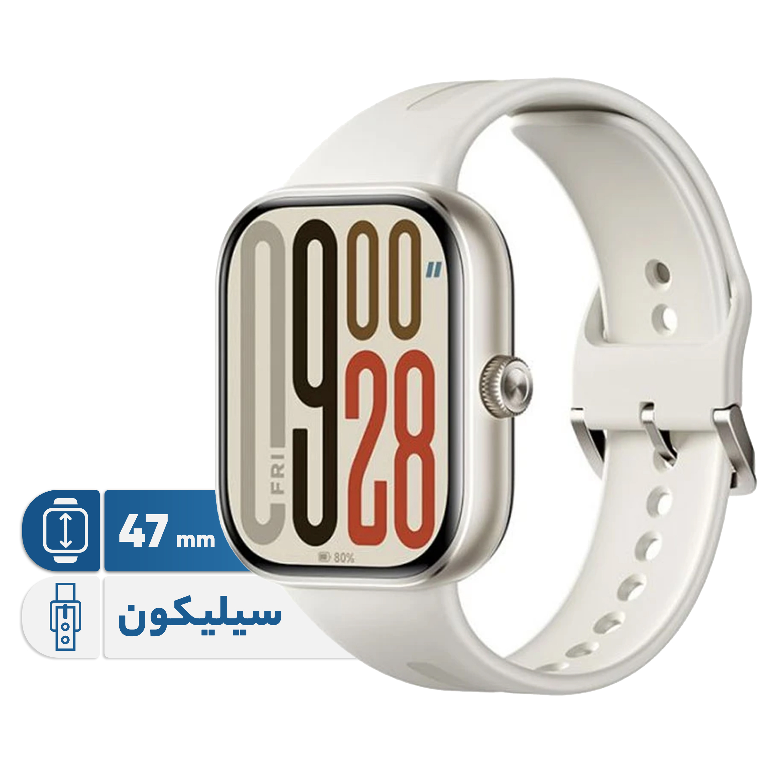 ساعت هوشمند 47 میلیمتری شیائومی مدل Redmi Watch 5 ، مناسب برای ورزش، کنترل سطح اکسیژن خون، شمارش ضربان قلب - گلوبال ساعت هوشمند 47 میلیمتری شیائومی مدل Redmi Watch 5 ، مناسب برای ورزش، کنترل سطح اکسیژن خون، شمارش ضربان قلب - گلوبال