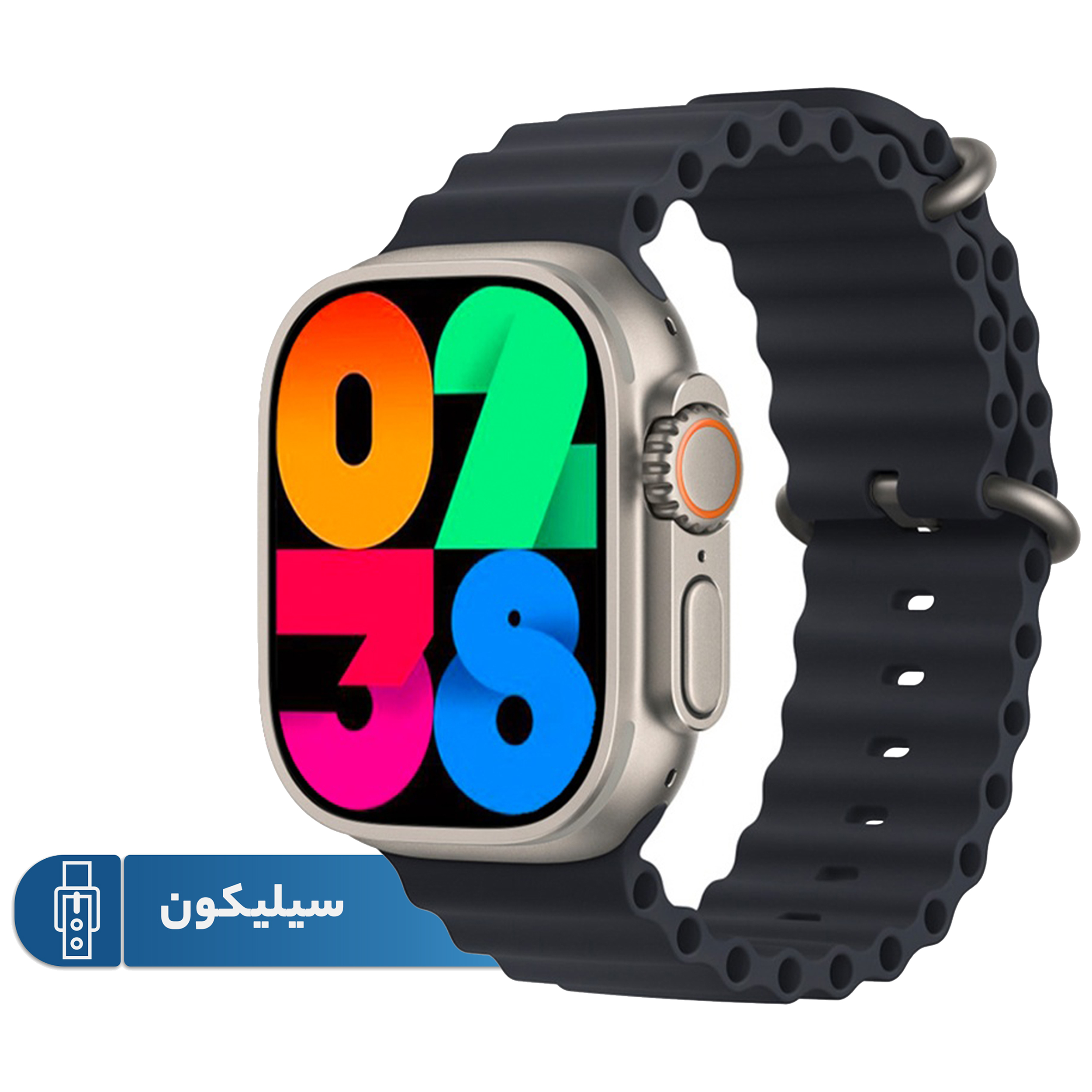 ساعت هوشمند مدل اولترا T1000 دارای قابلیت های قابلیت مکالمه مستقیم، قابلیت مکالمه از طریق بلوتوث، ضد آب بند سیلیکون ساعت هوشمند مدل اولترا T1000 دارای قابلیت های قابلیت مکالمه مستقیم، قابلیت مکالمه از طریق بلوتوث، ضد آب بند سیلیکون