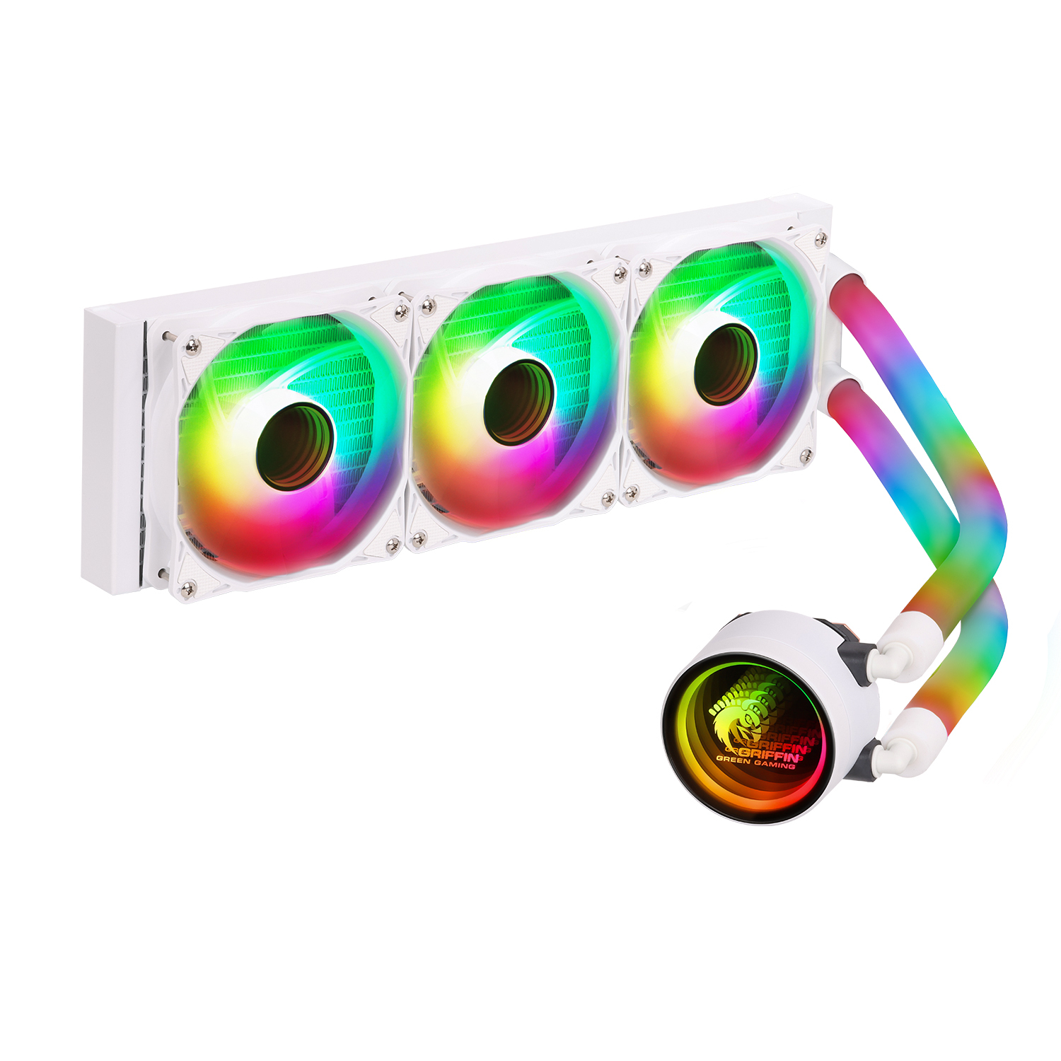 سیستم خنک کننده آبی گرین مدل GLACIER 360 STREAM-ARGB سیستم خنک کننده آبی گرین مدل GLACIER 360 STREAM-ARGB