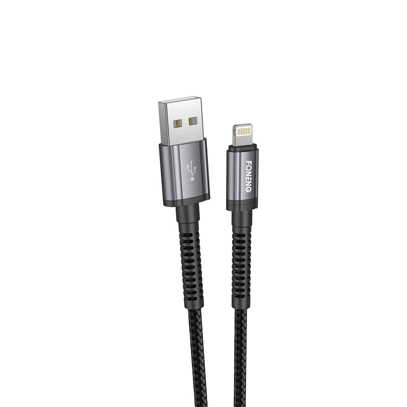 کابل تبدیل USB به Lightning فوننگ مدل X83 FAST CHARGE طول 1 متر کابل تبدیل USB به Lightning فوننگ مدل X83 FAST CHARGE طول 1 متر