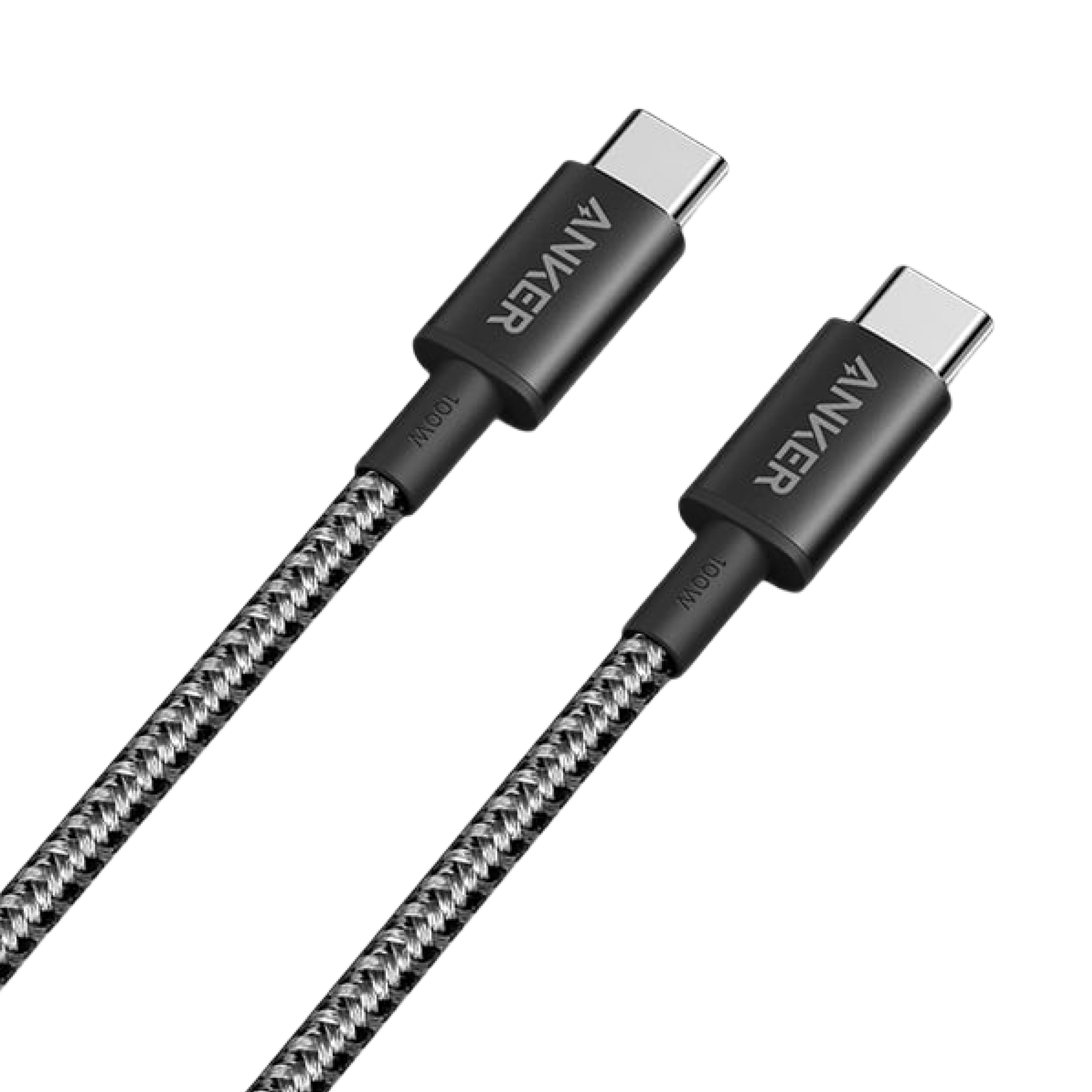 کابل تبدیل USB-C به USB-C انکر مدل Nylon A8753 طول 1.8 متر کابل تبدیل USB-C به USB-C انکر مدل Nylon A8753 طول 1.8 متر
